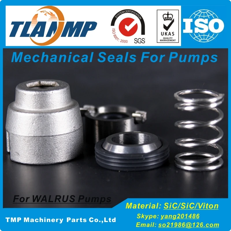 WALRUS 12 16 механические уплотнения для вала размером 12/16 мм TPH 2T/4T/8T/12T TPH2T3KS TPH2T4KS TPH4TKN