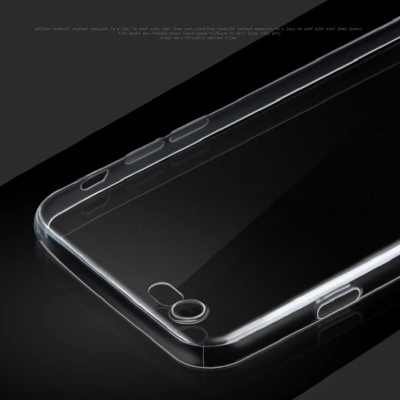 Ультратонкий Прозрачный мягкий чехол из ТПУ для iPhone 6 6S Plus гибкий гелевый