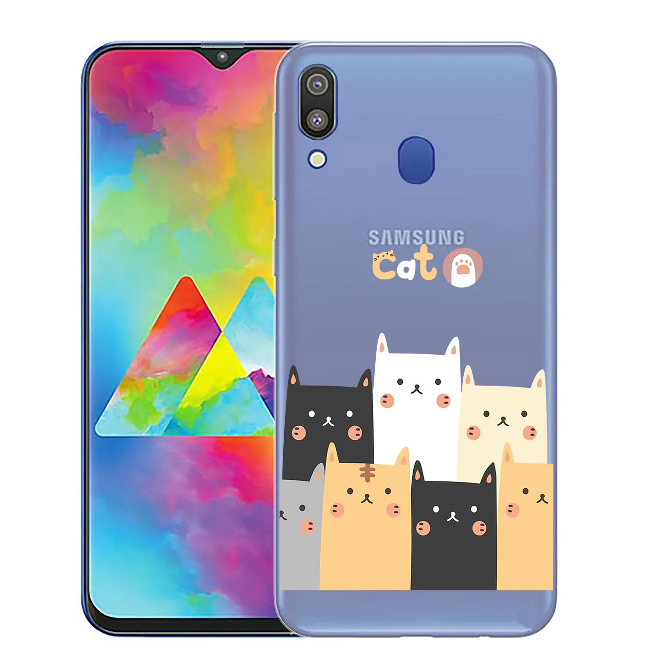 Мягкий силиконовый чехол для Samsung Galaxy A70 A60 A50 A40 A30 A20 A10 M10 M20 M30 M40 TPU|Бамперы| |