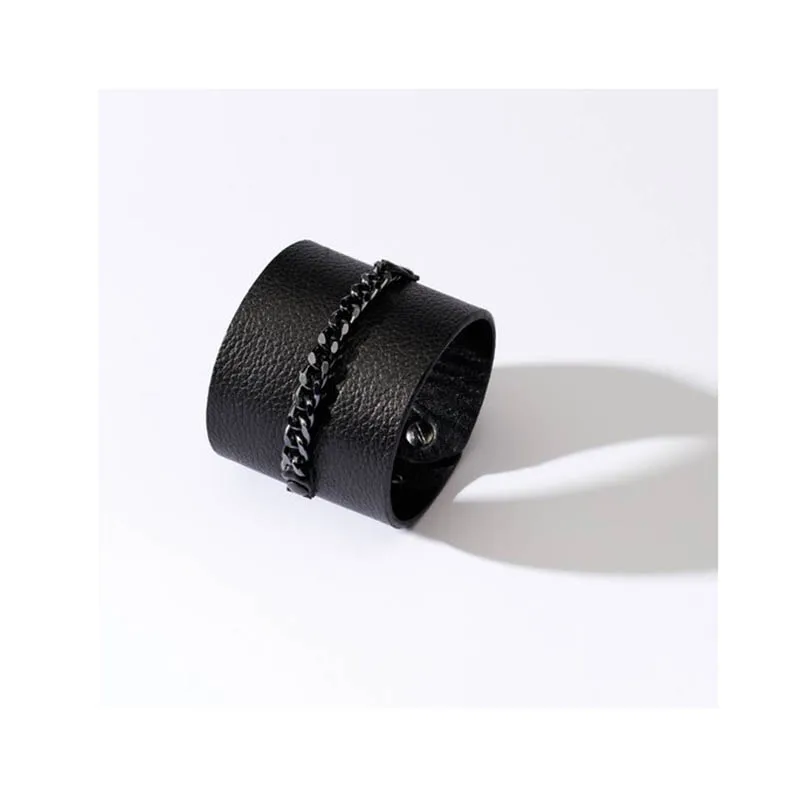 2021 черный элегантный темпераментный Простой Модный сексуальный широкий кожаный