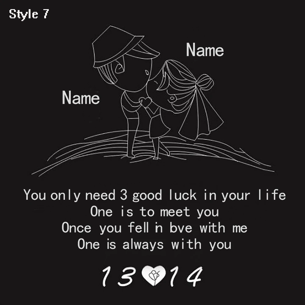 Ожерелье с надписью "i love you", на заказ, 100, языковые ожерелья, подвески для женщин, именная табличка, ювелирное изделие, дружба, подарки