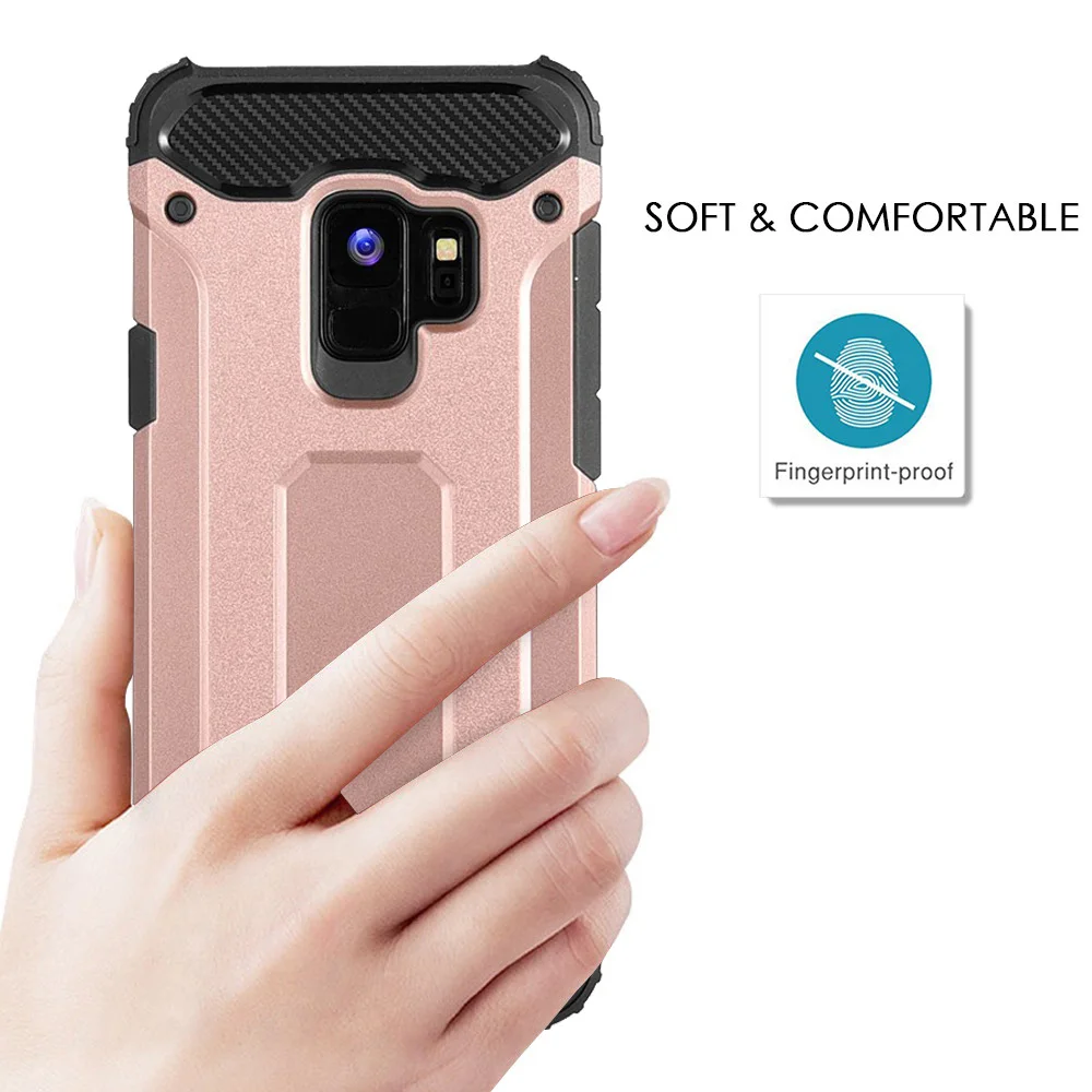 S9 плюс Чехол для Телефона Жесткий Пластик Гибридный чехол смартфона Ultra Slim Мягкие