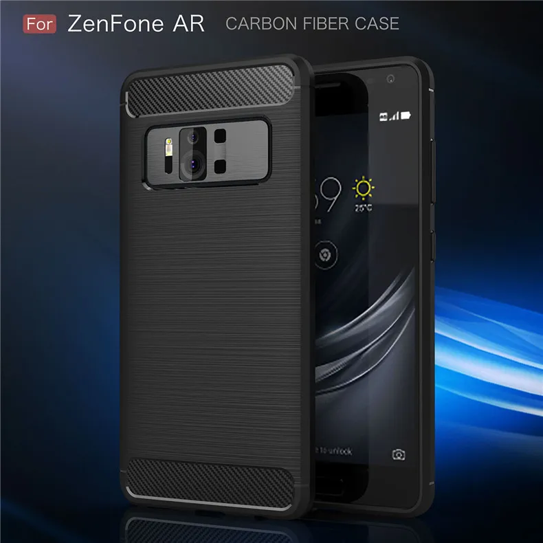 Для Coque ASUS ZS571KL случаях Asus ZenFone Капа Para Zenfone AR силиконовый чехол крышка fundas |