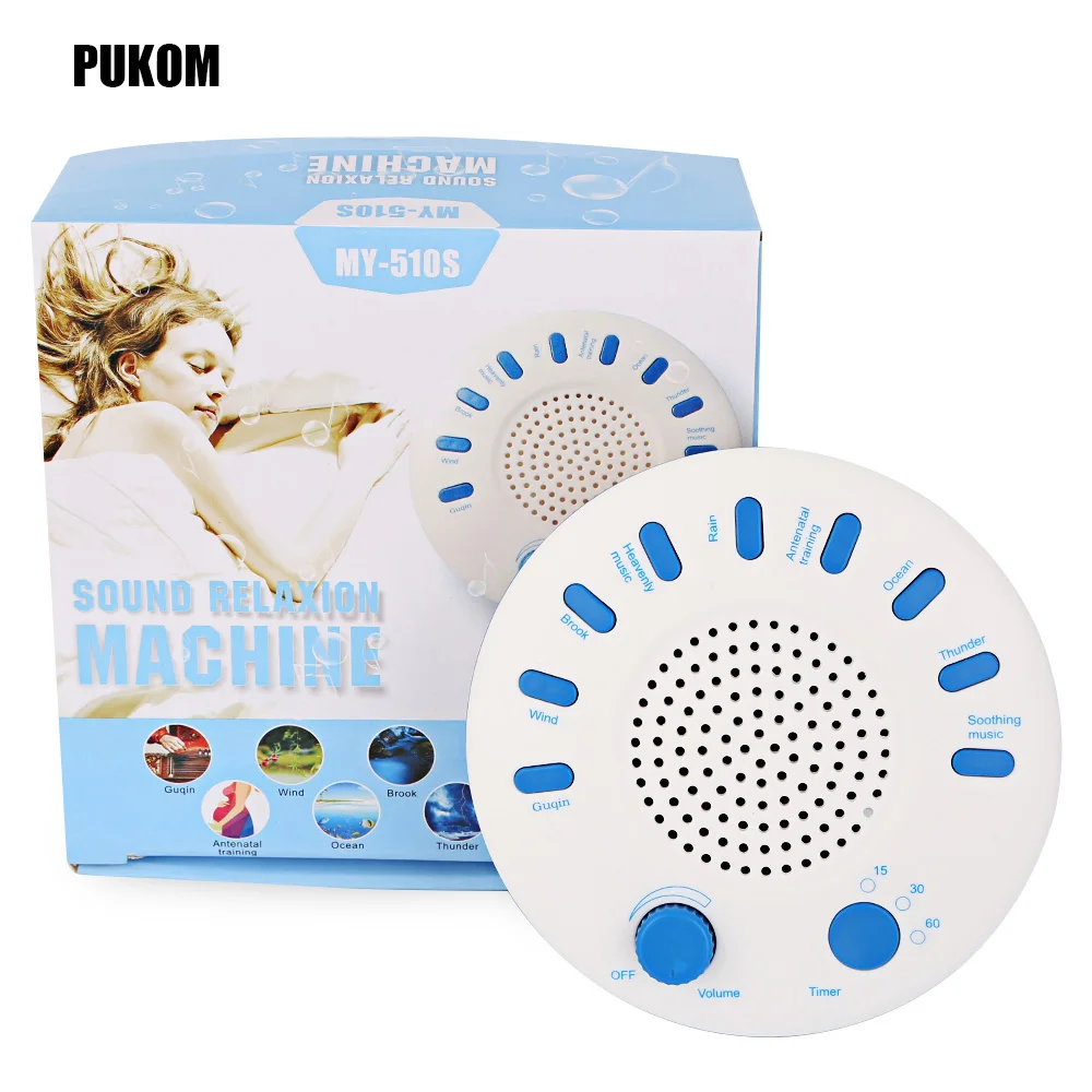 Sound Relaxation Machine Household Sleep Helper with 9 Nature Music Health Care Stop Snoring Helping Device | Красота и здоровье