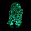 3D светодиодный светильник-деко, настольная лампа с зарядкой от USB, для спальни, гостиной, бара, атмосферный декор, светодиодный светильник, акриловый, Леопардовый, тигровый светильник