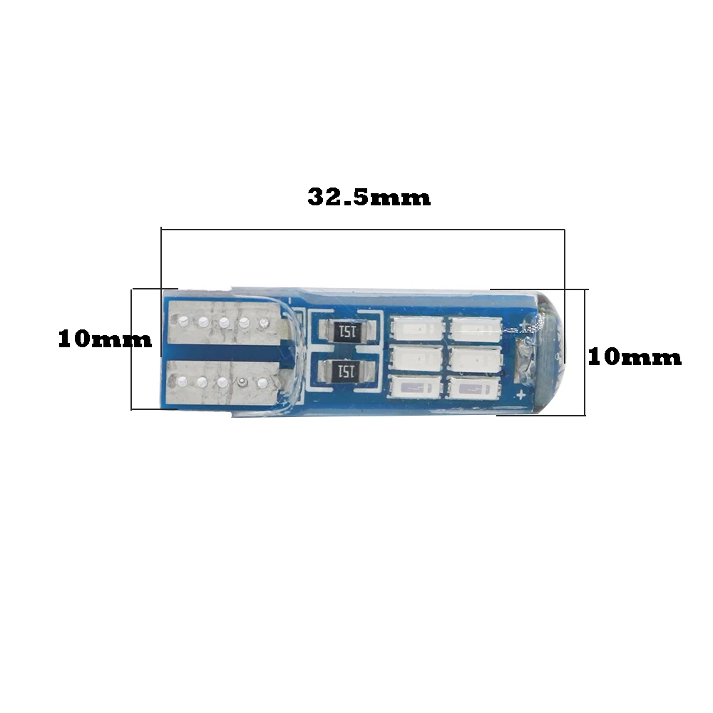 YSY 50 шт. w5w светодиодный автомобильный светильник T10 194 t10 led 4014 15smd Silica 168 номерных