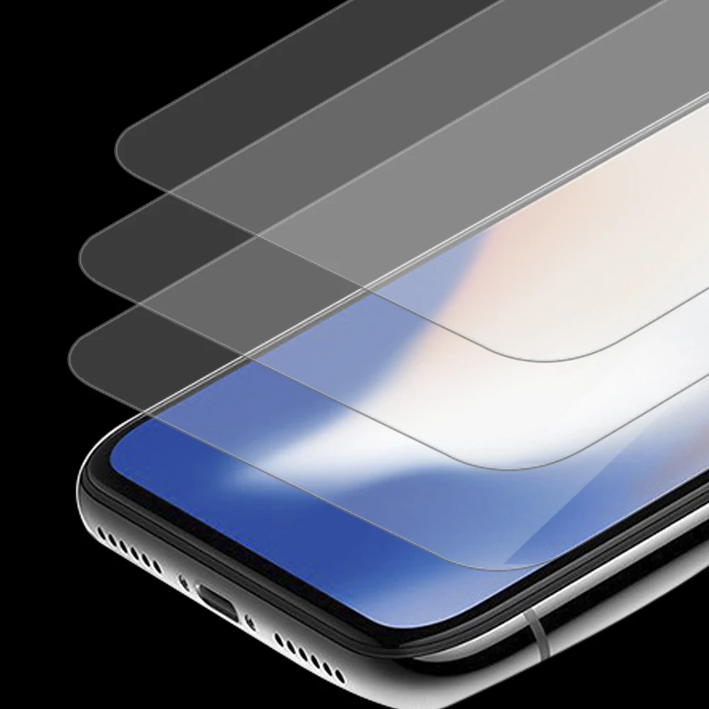 Защитное закаленное стекло для iPhone X XS Max XR 7 7PLUS 8 8PLUS 6 6S 6PLUS | Мобильные телефоны и