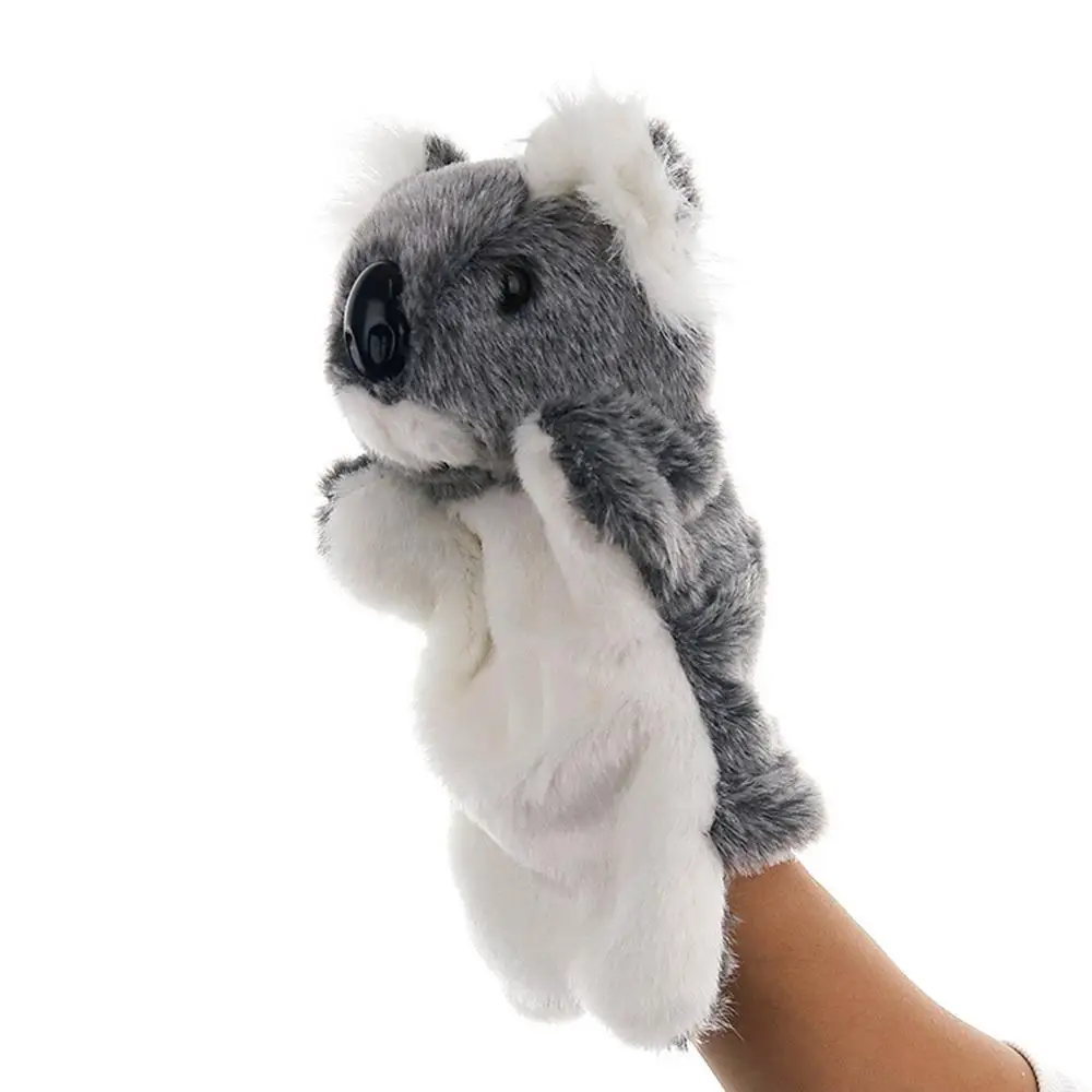 Y45082 Горячая 28 цветов Kawaii крошечное животное ручная кукла марионета марионетка куклы плюшевые игрушки слон кошка собака печать обучения Детские игры Реквизит - Цвет: Y45082
