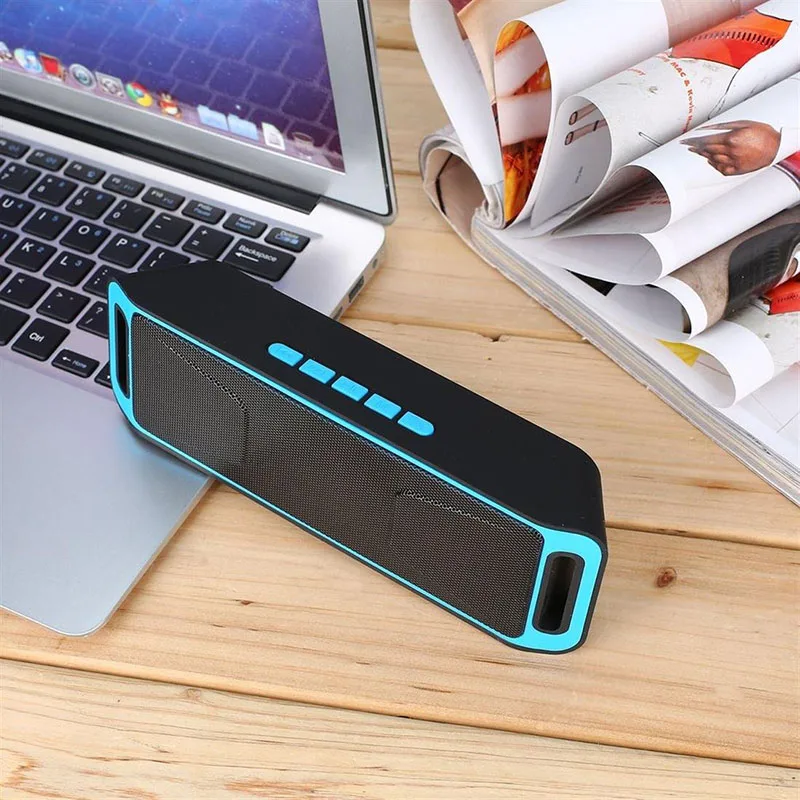 Беспроводной Bluetooth динамик для улицы и дома портативный стерео громкий с