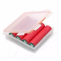 10pcslot soshine hard plastic case holder storage box for 4x 18650 batteries battery box container organizer box case