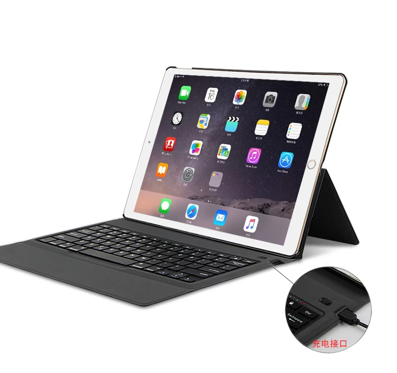 Чехол для ipad Pro 12,9 Edition Беспроводная Bluetooth Клавиатура Защитный чехол для ipad pro12.9 ipad 12," A1670 A1671 планшет