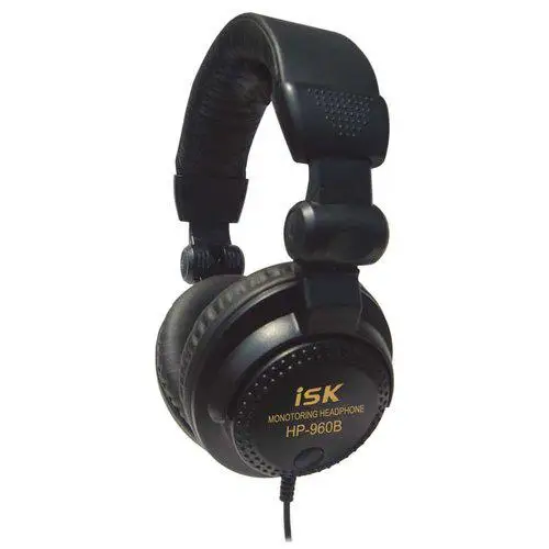 ISK HP-960B HP960B оголовье наушников Auriculares студийного монитора динамические стерео-DJ гарнитура HD гарнитура Шумоизолирующий наушник