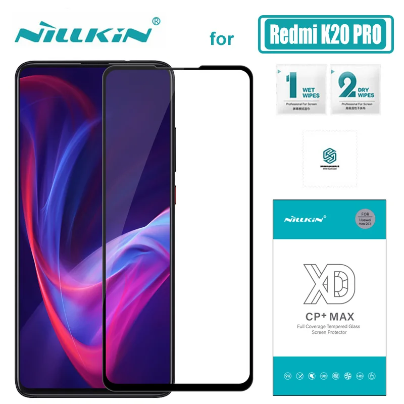 Красное Защитное стекло для экрана mi K30 K20 Pro Nillkin XD CP+ Max HD Full Cover 3D из закаленного стекла для Xiao mi Red mi K30 5G K20 mi 9T Pro