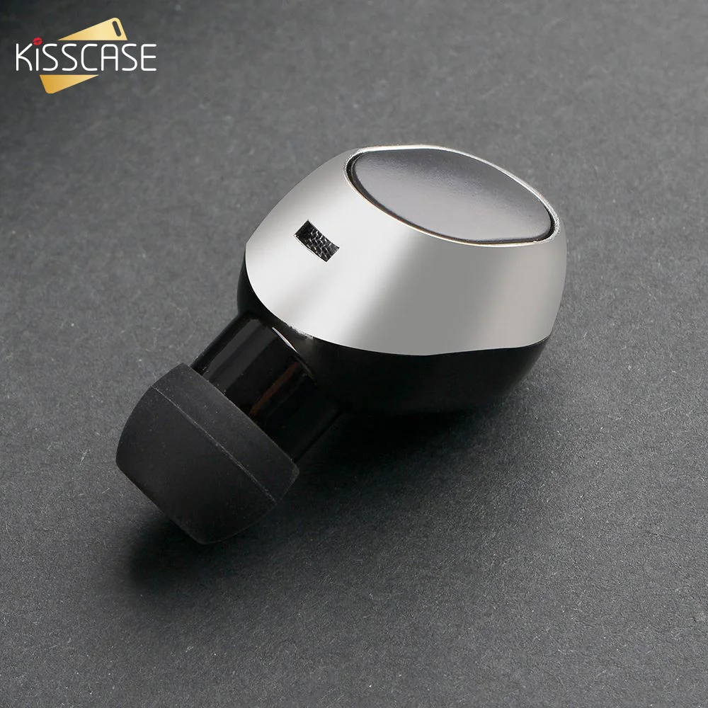 KISSCASE мини беспроводные Bluetooth наушники 3D стерео Беспроводные Руки бесплатно в ухо