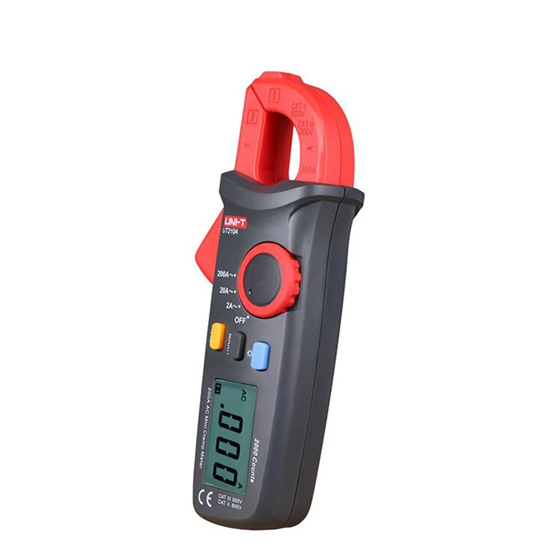 UNI T мини Цифровые токовые клещи UT210A UT210B UT210C UT210D UT210E true rms Авто Диапазон AC DC