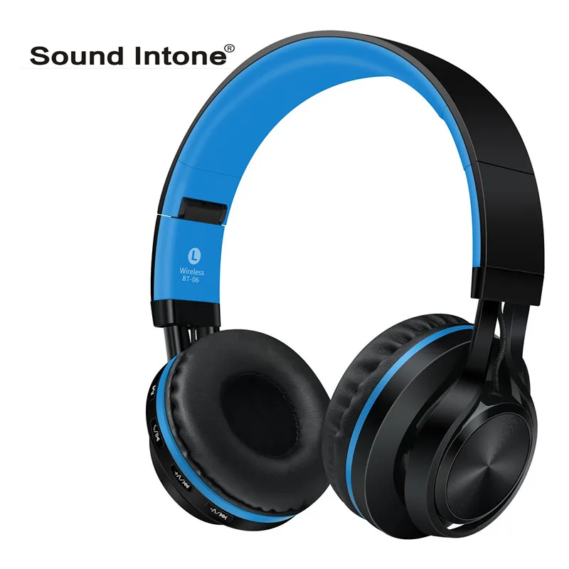Sound intone BT 06 Беспроводные наушники с микрофоном Ультразвуковые для наушников