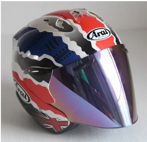 Топ горячий ARAI шлем мотоциклетный шлем полушлем открытый шлем мотокросс Размер: s m l xl XXL, Capacete - Цвет: S