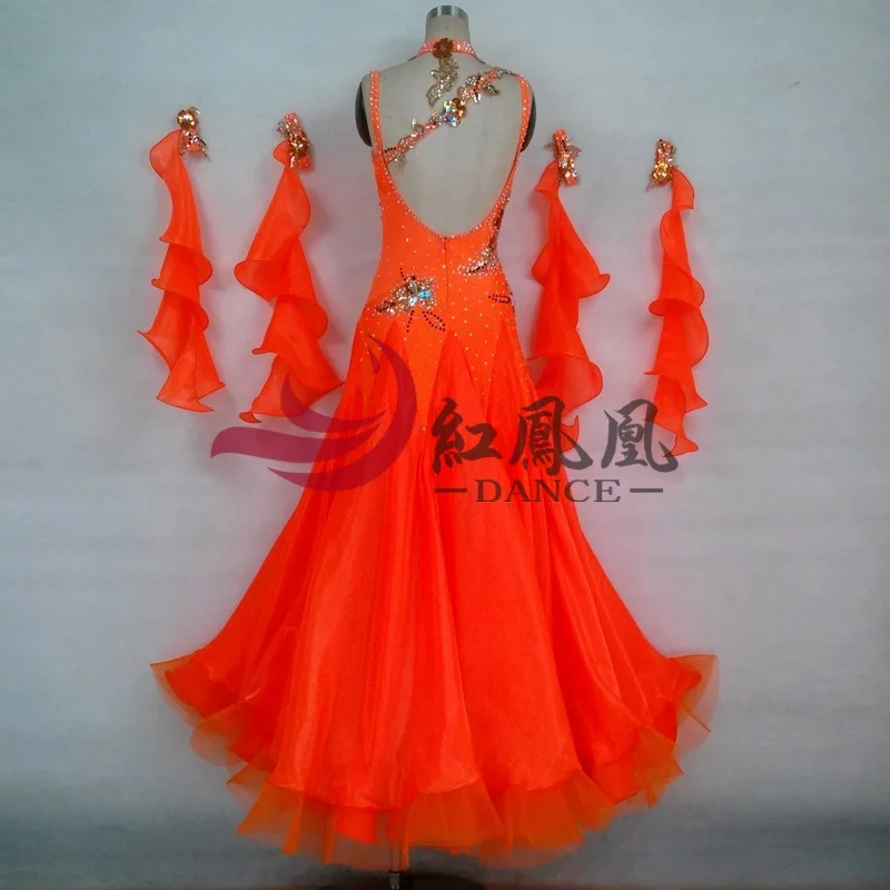 Высококачественное платье для соревнований по международным стандартам бальных