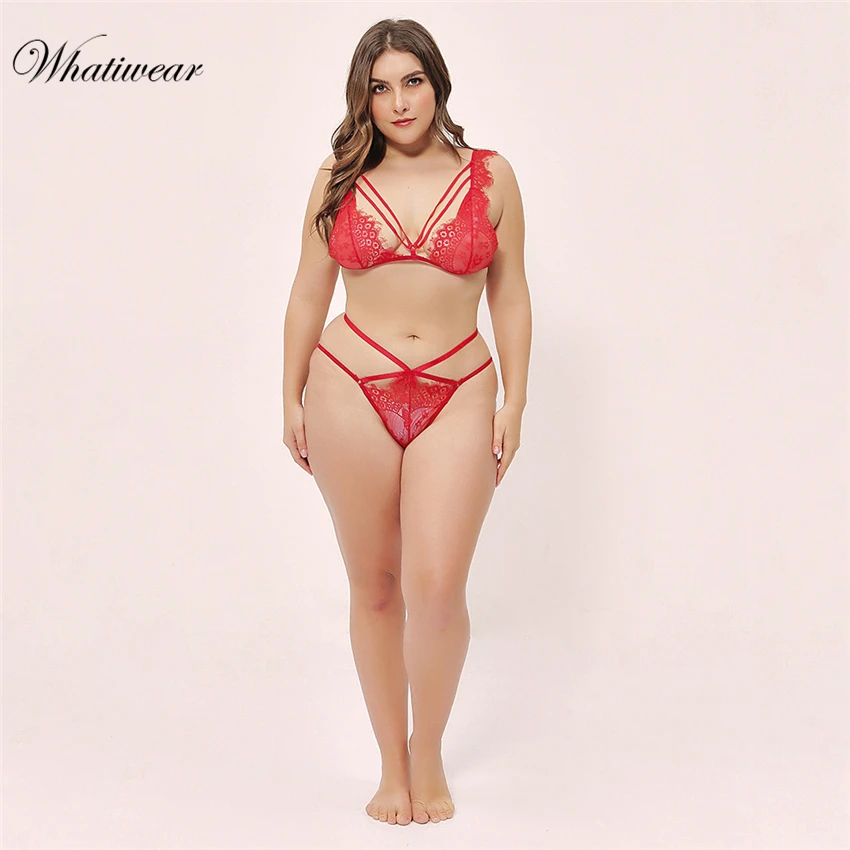 Whaitiwear, бюстгальтер большого размера, комплект нижнего белья, прозрачный ультратонкий бюстгальтер с вышивкой, бандажный бюстгальтер, сексуальное кружевное белье, Женский комплект с бюстгальтером