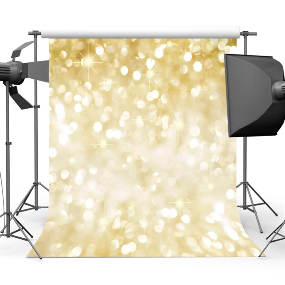 Mehofoto Золотой Блестящий Фон боке Сияющий фон для фотографии Sparky реквизит