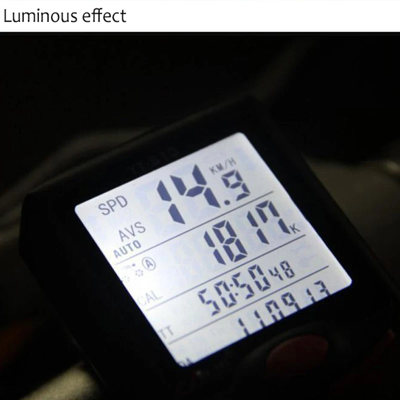 Велосипедный компьютер Спидометр велосипедный одометр lcd gps экран mtb скоростной беспроводной руль водонепроницаемый велосипедные компьютеры
