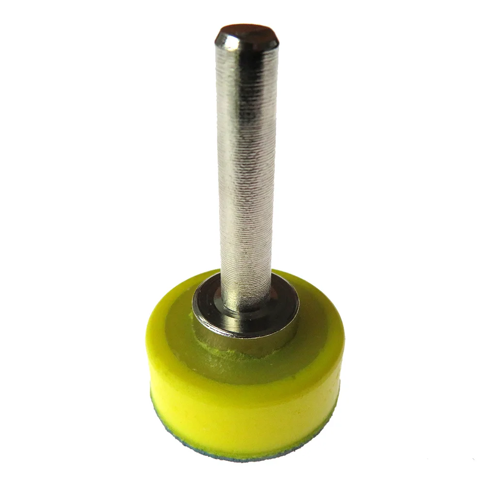 

1 Inch 25MM 1/4" Shank PSA Vinyl Back-up Sanding Pad for Adhesive Sandpaper (Pack of 1)