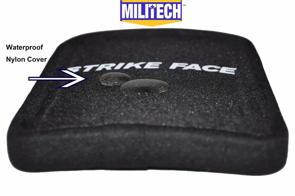 MILITECH 6 ''x 8'' SIC &amp PE NIJ 4 пуленепробиваемая боковая панель Lvl IV автономная