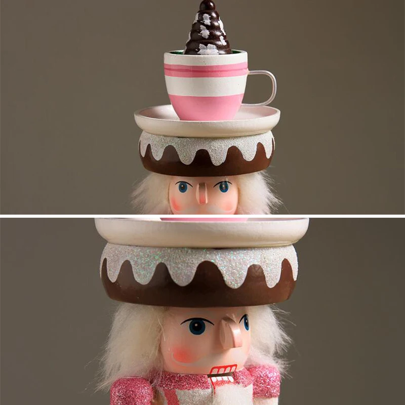 Розовый Щелкунчик в европейском стиле аксессуары для украшения дома королевская