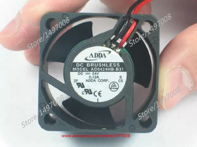 Охлаждающий вентилятор для сервера ADDA AD0412MB-C50 DC 12V 0.08A 40x40x20 мм | Компьютеры и офис