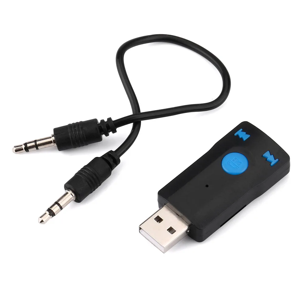 Комплект беспроводной связи Bluetooth для автомобиля AUX аудио USB Bluetooth приемник адаптер музыкальный приемник MP3 плеер Автомобильный Bluetooth комплект