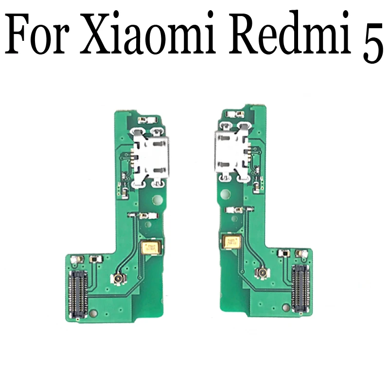 

New Original For Xiaomi Redmi 5 USB Dock Charging Port Mic Microphone Module Board Flex Cable Parts Replacement XiaomiRedmi5