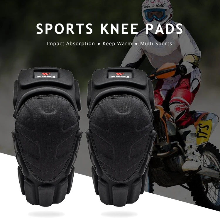 WOSAWE мотоциклетные наколенники для мотокросса, сноуборда, гонок, лыжные наколенники, поддержка гонок, спортивные Ролики, защита тела, наколенники