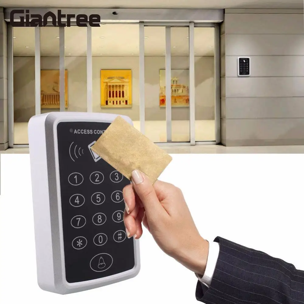Giantree 12 В RFID считыватель дверей карта клавиатуры мини-система контроля доступа с