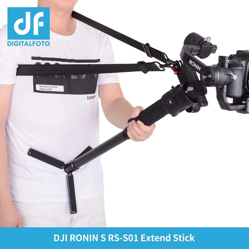ЦФ цифровой фотосъемки подходит RS-ST01 DJI Ronin S аксессуар Gimbal аксессуары 3-осевой и портативный монопод с шарнирным замком Стабилизатор Ручной выпуск плечевой ремень