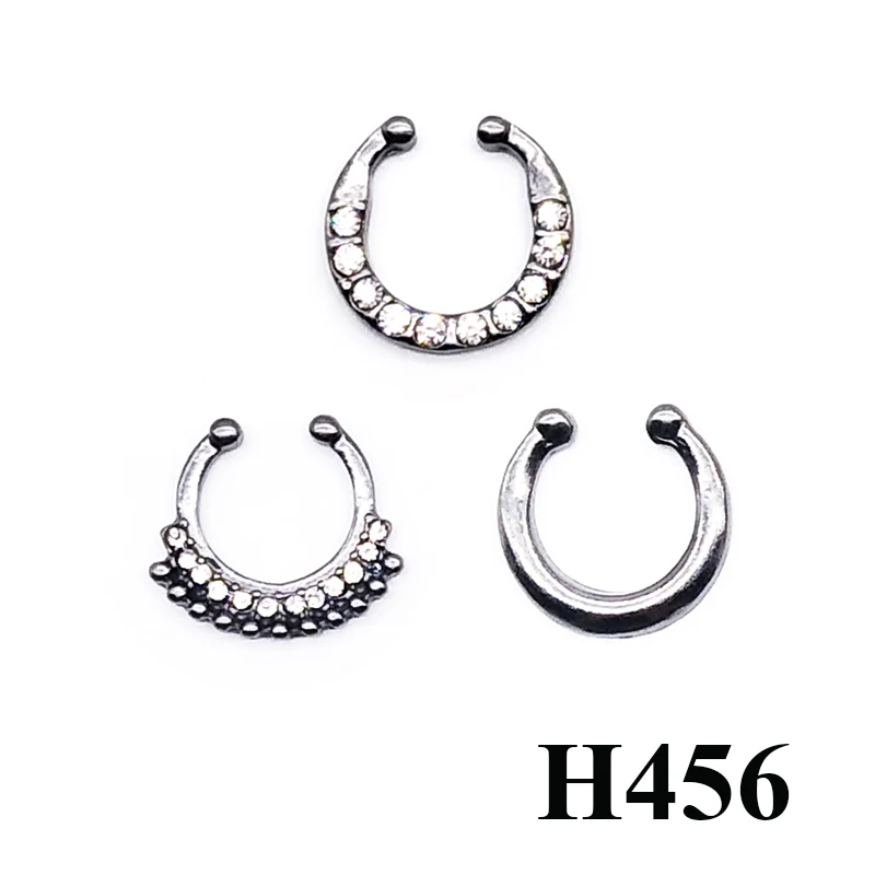 3 шт./комплект Женская перегородка для пирсинга с кристаллами|statement necklace|choker