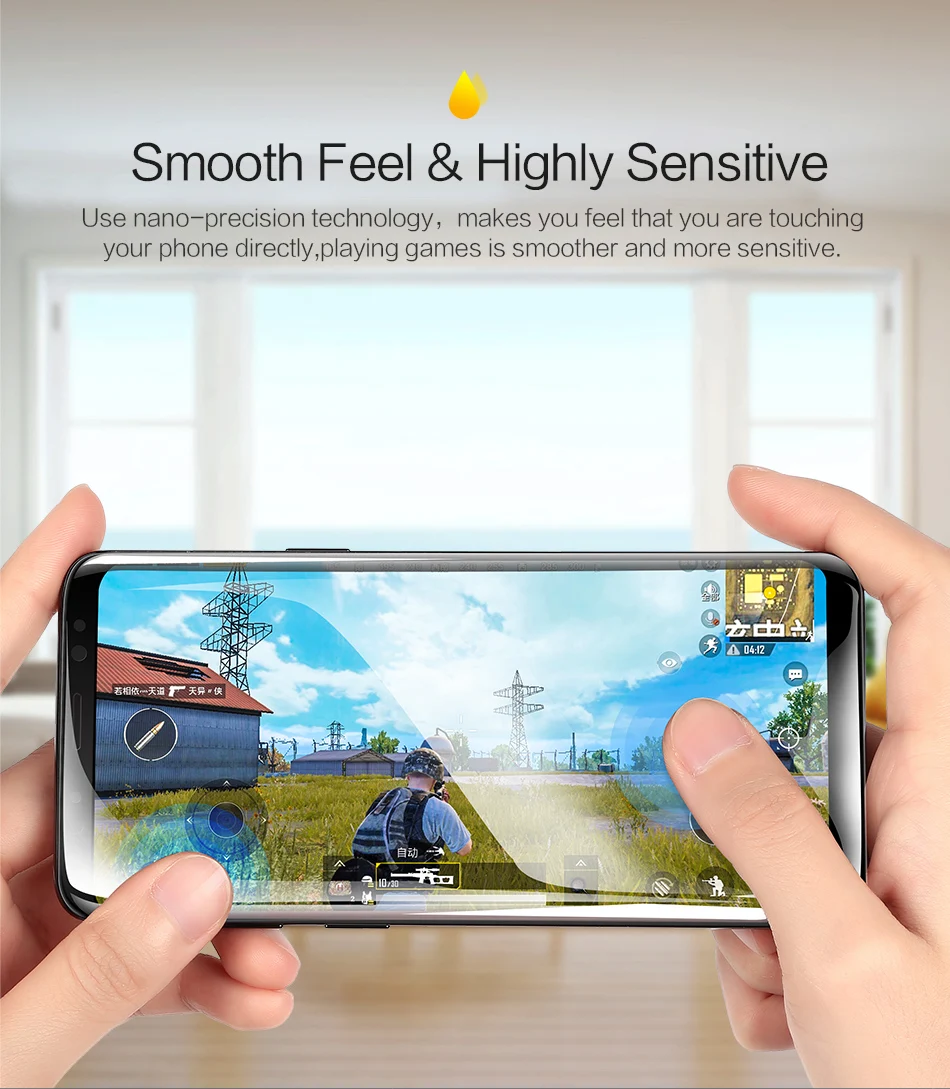Протектор экрана SmartDevil для samsung galaxy S9 S8 3D полное покрытие HD Прозрачная Гидрогелевая пленка для samsung S9 S8 Plus galaxy S7 edge