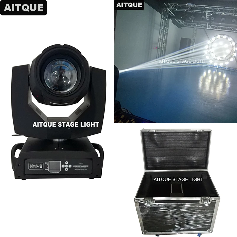 (12 огней/Чехол) Клубное осветительное оборудование lyre spot beam 7r 230w moving head light sharpy r7