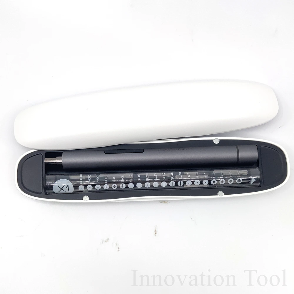 Wowstick 1F Pro мини-прецизионная электрическая отвертка Беспроводная перезаряжаемая литиевая батарея отвертка со светодиодный светильник 56 шт