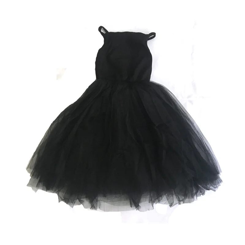 Летнее платье для девочек платье-пачка вечерние платья из сетчатой ткани