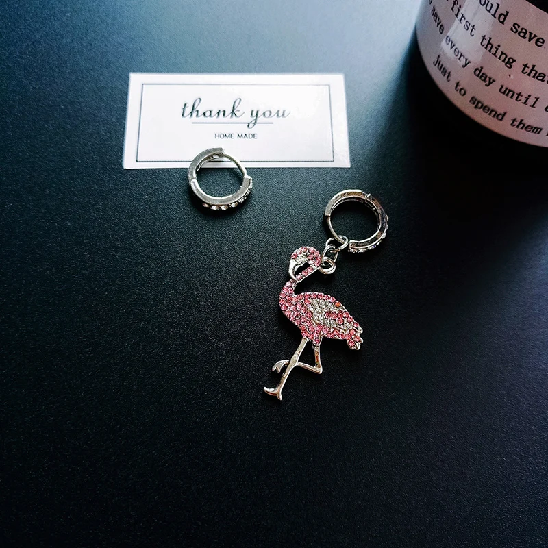 1 пара модные асимметричные серьги для Для женщин женские Циркон Проложить