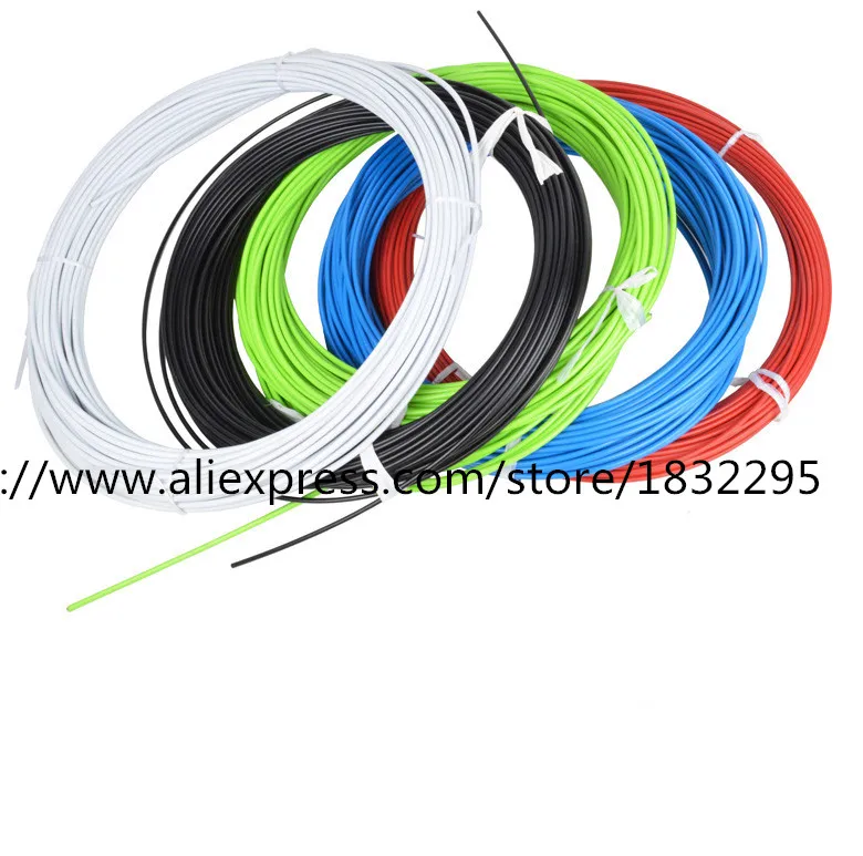 

WholeSale 50Meters Genuine 4MM Colored Brake Shifting Shift Derailleur Housing Inner Cable Outer Tube 6 Colors
