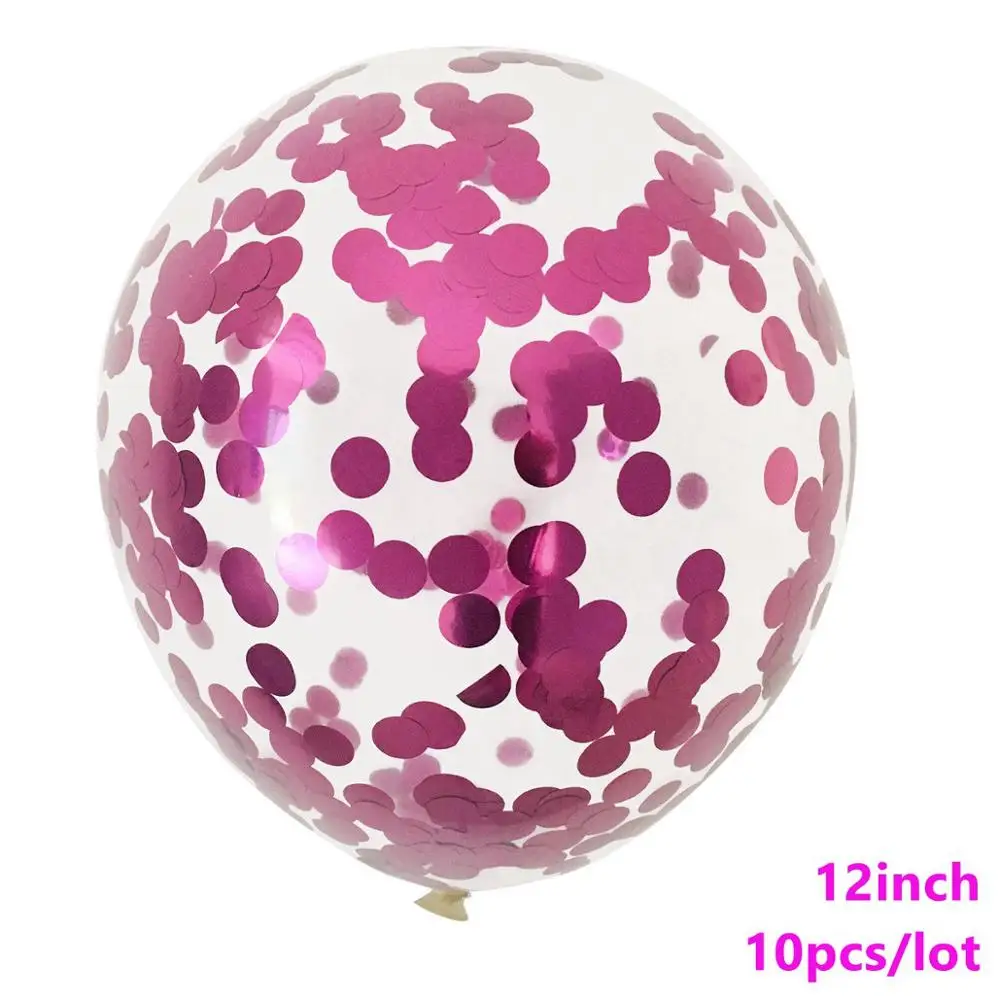 Rose Red Balloons Taoup 32 дюймов счастливый детский день рождения воздушный шар из фольги Градиент Радуга количество баллоны письмо балон гелий балоны Свадебный шар - Цвет: Rose Red Balloons