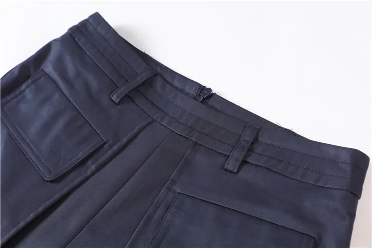 Трусы высокого пояска 2019 летний автопортрет мешок кружево соединение военно