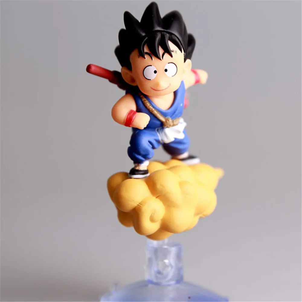 Аниме семь Dragonball Flight Goku Action Figure присоска автомобильные аксессуары Shake мультфильм
