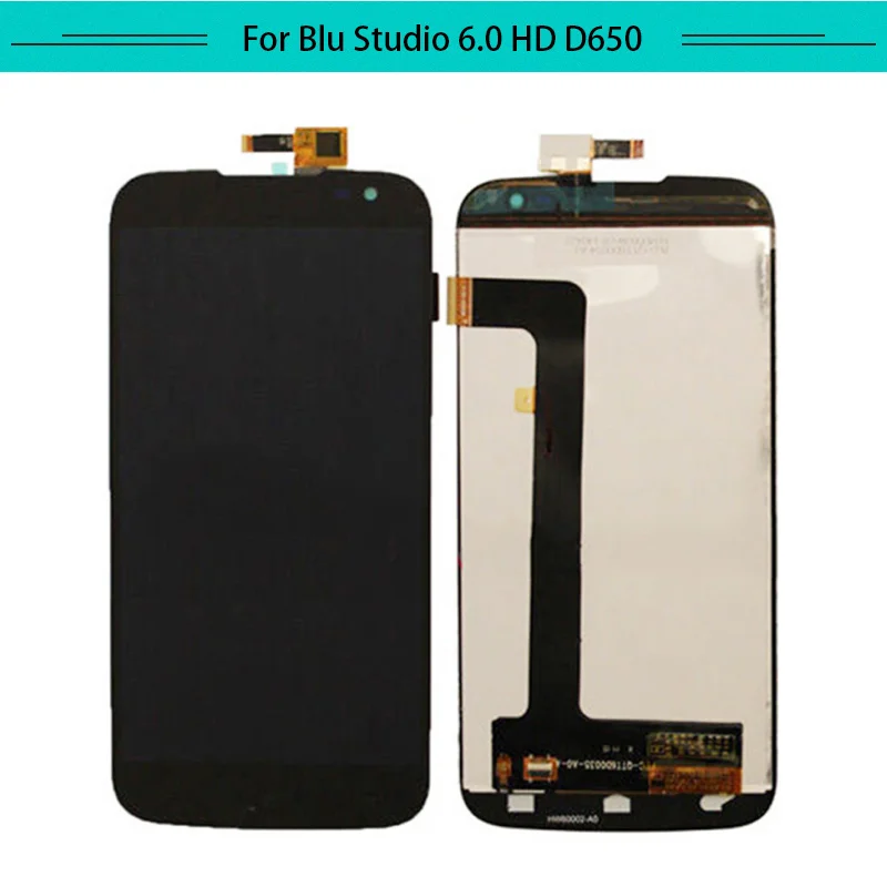 Протестированный 3 шт./лот для Blu Studio 6 0 HD D650a D650i Полный ЖК дисплей с сенсорным