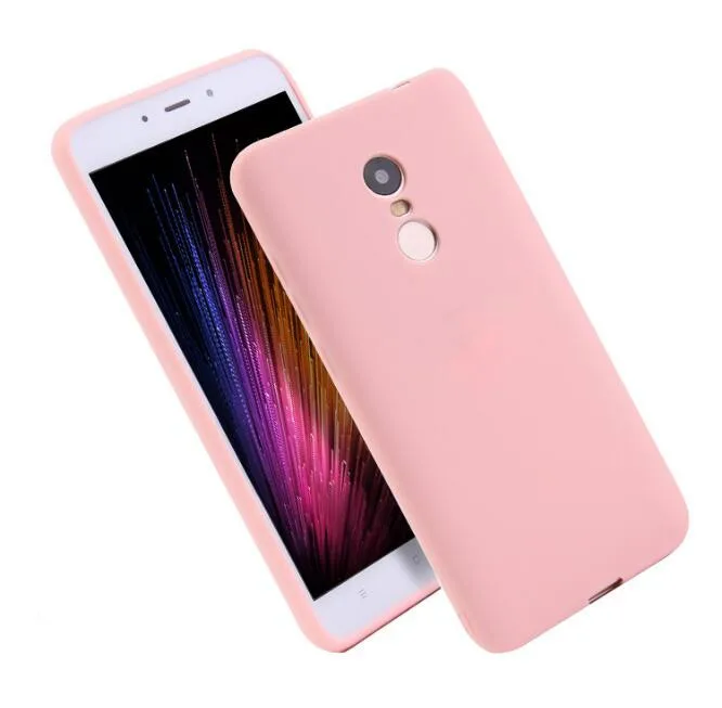 Чехол для Xiaomi Redmi Note 4 4X роскошный Ультратонкий силиконовый матовый мягкий чехол