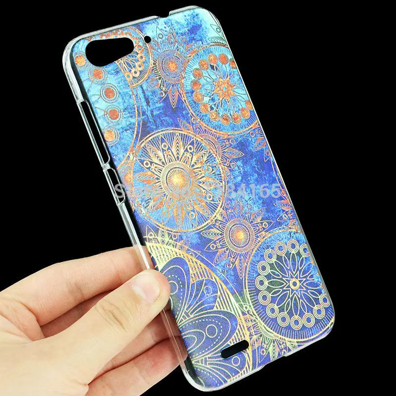 Plastic Case for ZTE Blade X7 V6 D6 Fashion Colorful 10 Patterns Cheap Frosted Protective Hard Back Cover |