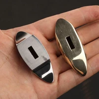 h62 brass 304 stainless steel polishing to mirror effect knife handle guard custom knife making handle bolster diy parts