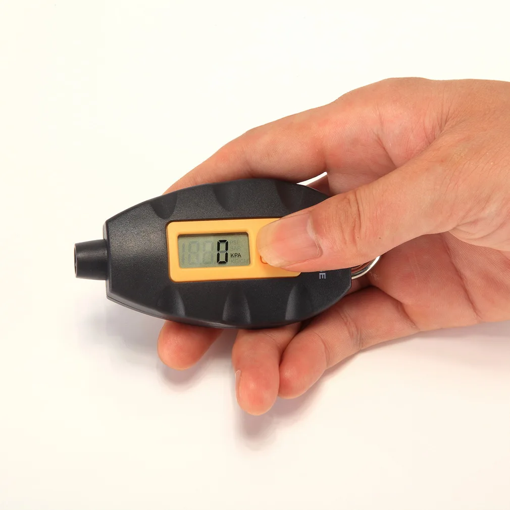 4 в 1 Многофункциональный ЖК-дисплей цифровой датчик давления шинах портативный