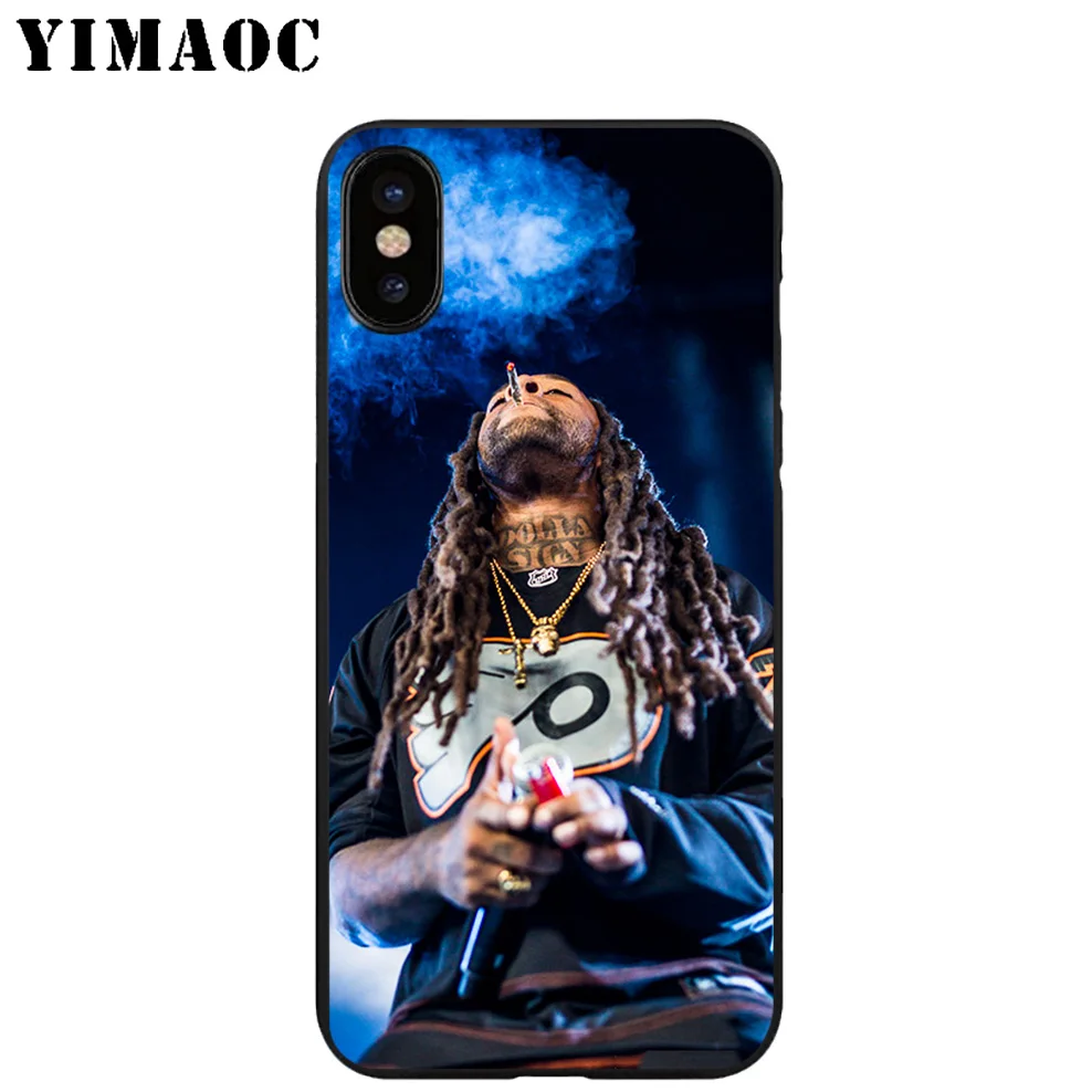YIMAOC A56 Ty Dolla Sign Cool Soft Silicone Case for iPhone 11 Pro Xr Xs Max X or 10 8 7 6 6S Plus 5 5S SE |